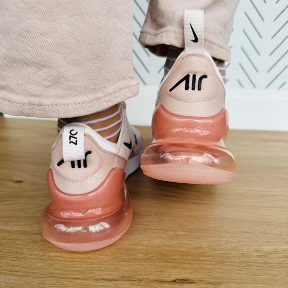 ⭐New Nike Air Max 270 Low Sz 6 Women's Shoes Light Soft Pink Sneakers AH6789-604 - Picture 6 of 13